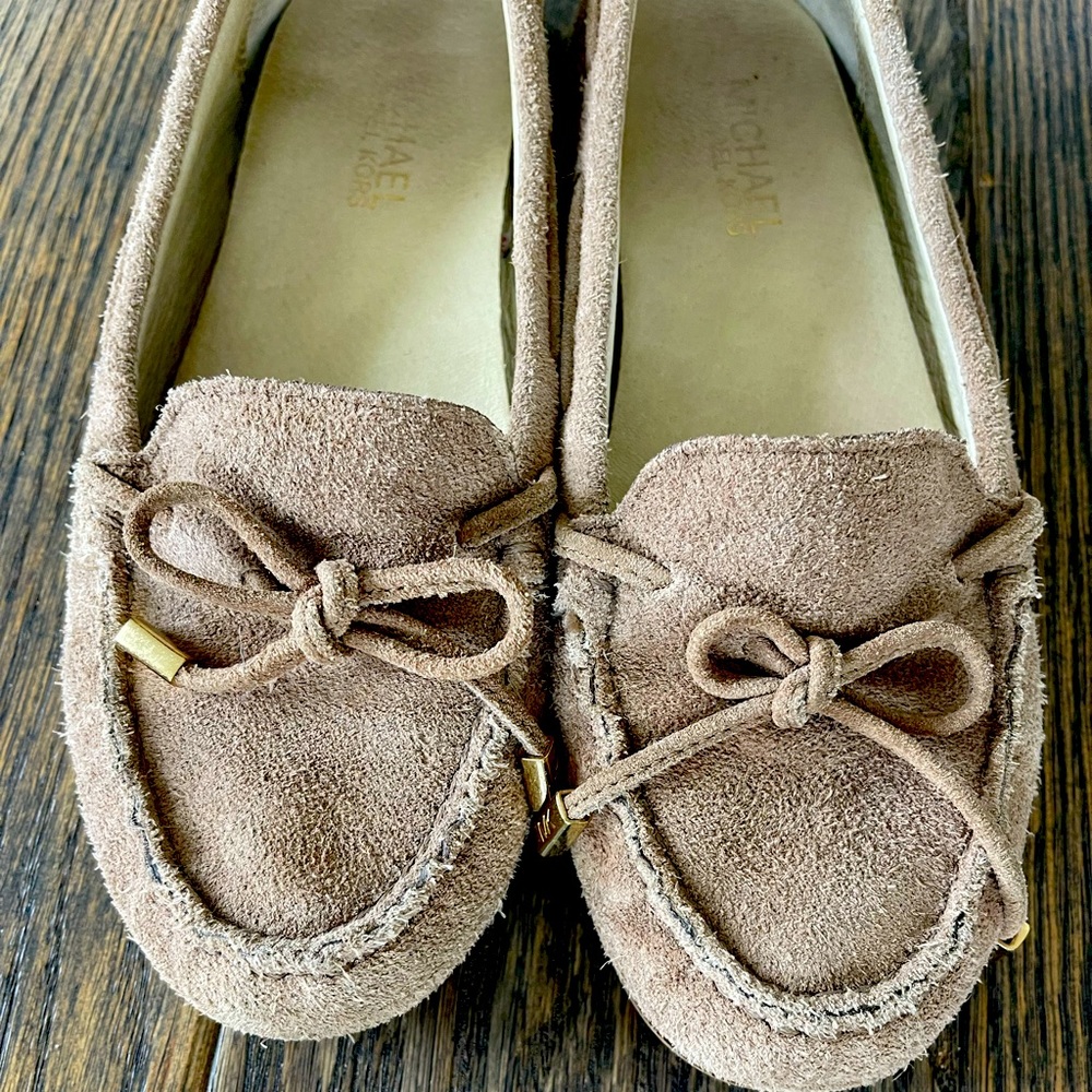 Michael Kors driving moccasins
